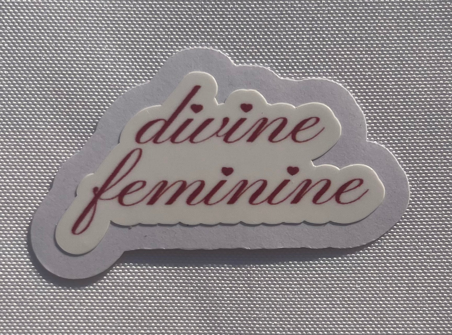 divine feminine vinyl sticker