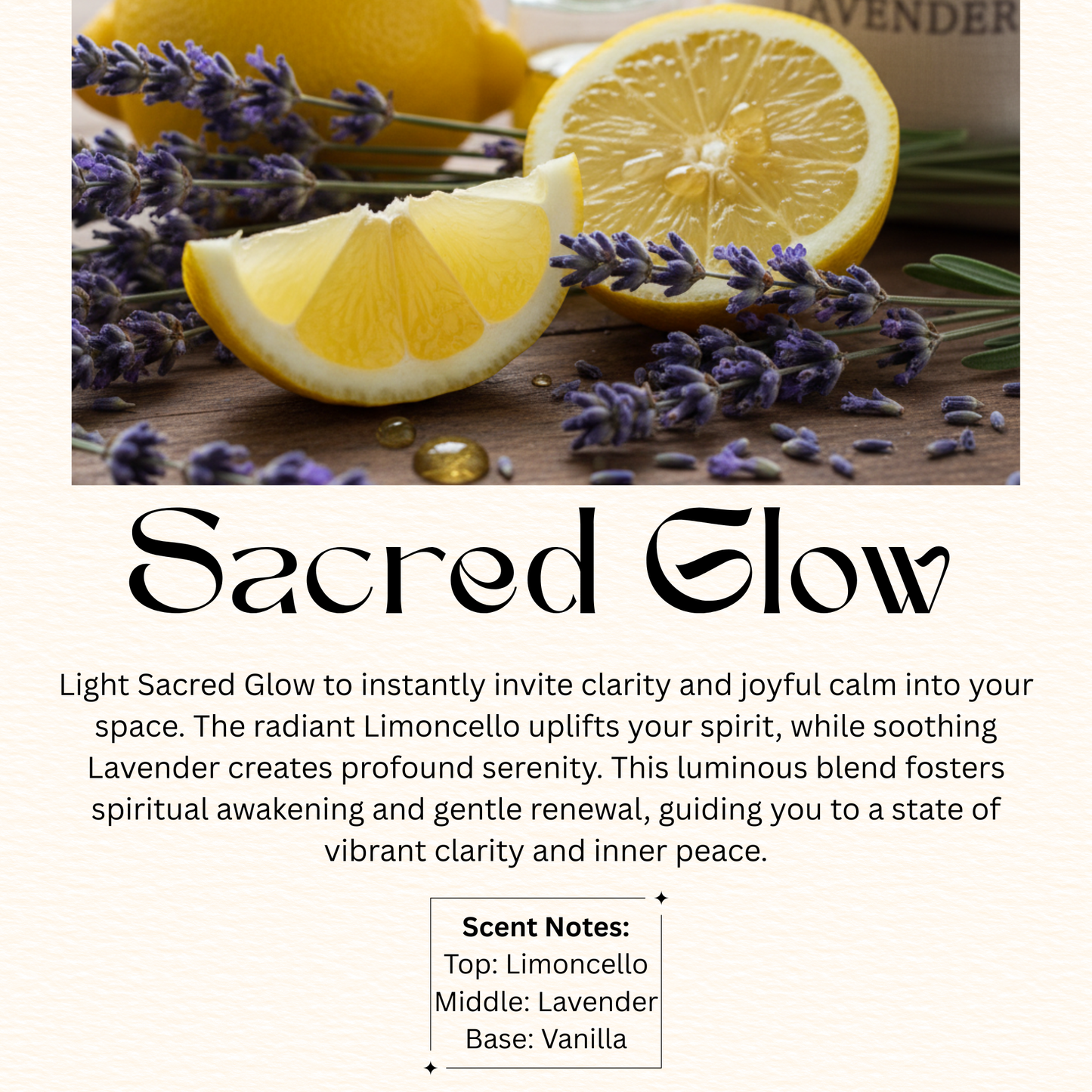 Sacred Glow Soy Candle