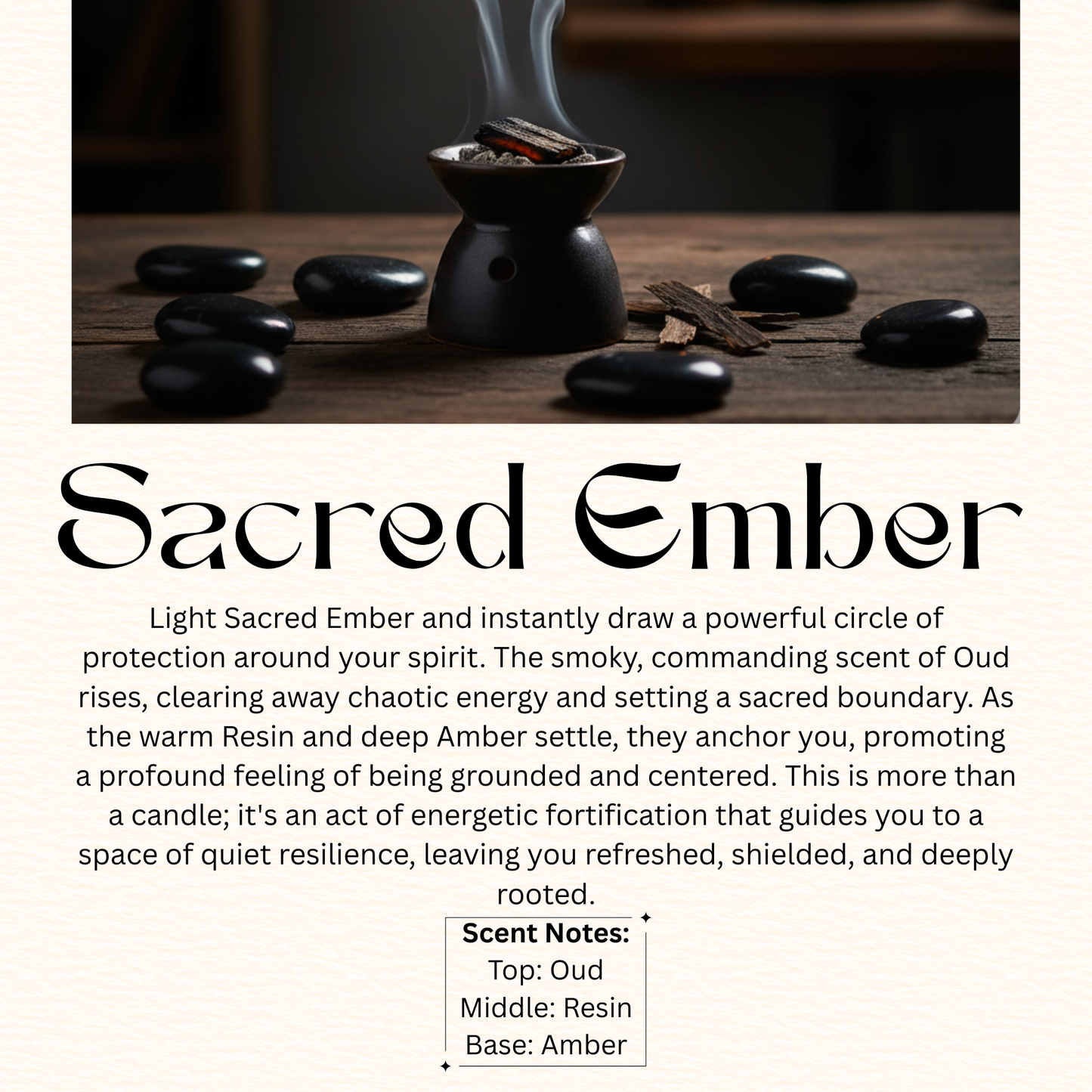 Sacred Ember Soy Candle
