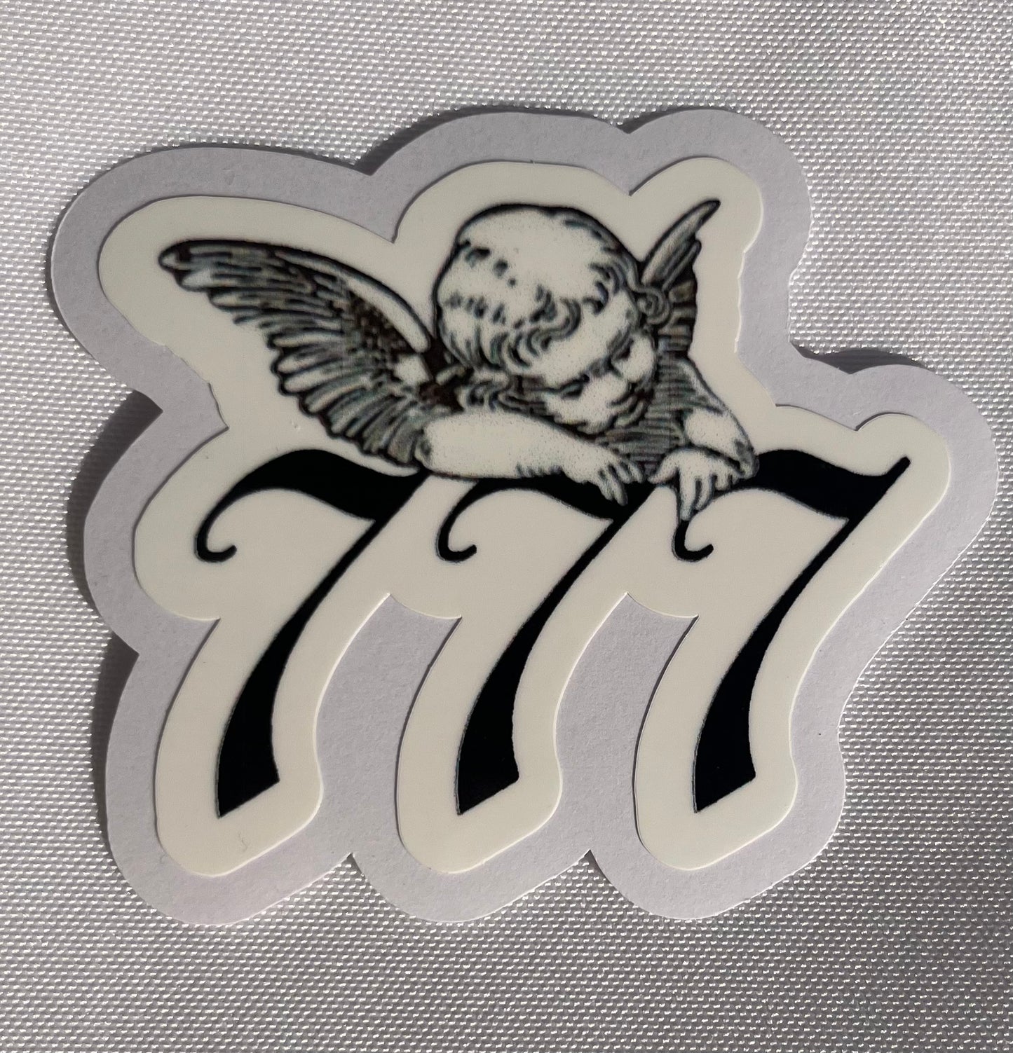 777 Angel Vinyl Sticker