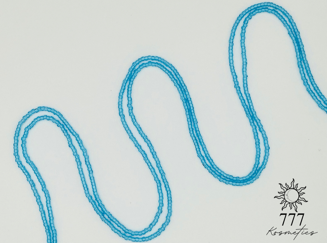 Light Blue Waist beads