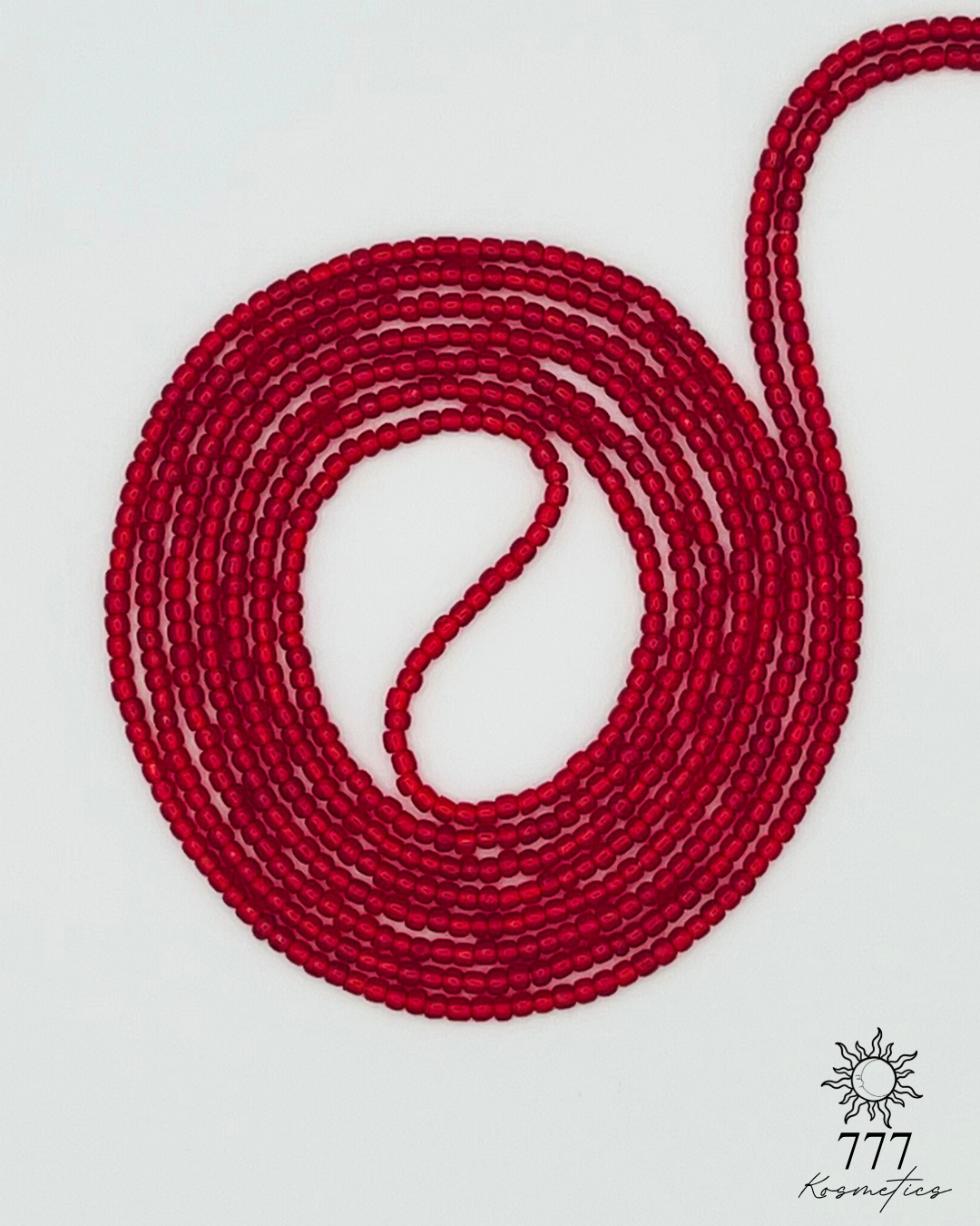 Red waist beads