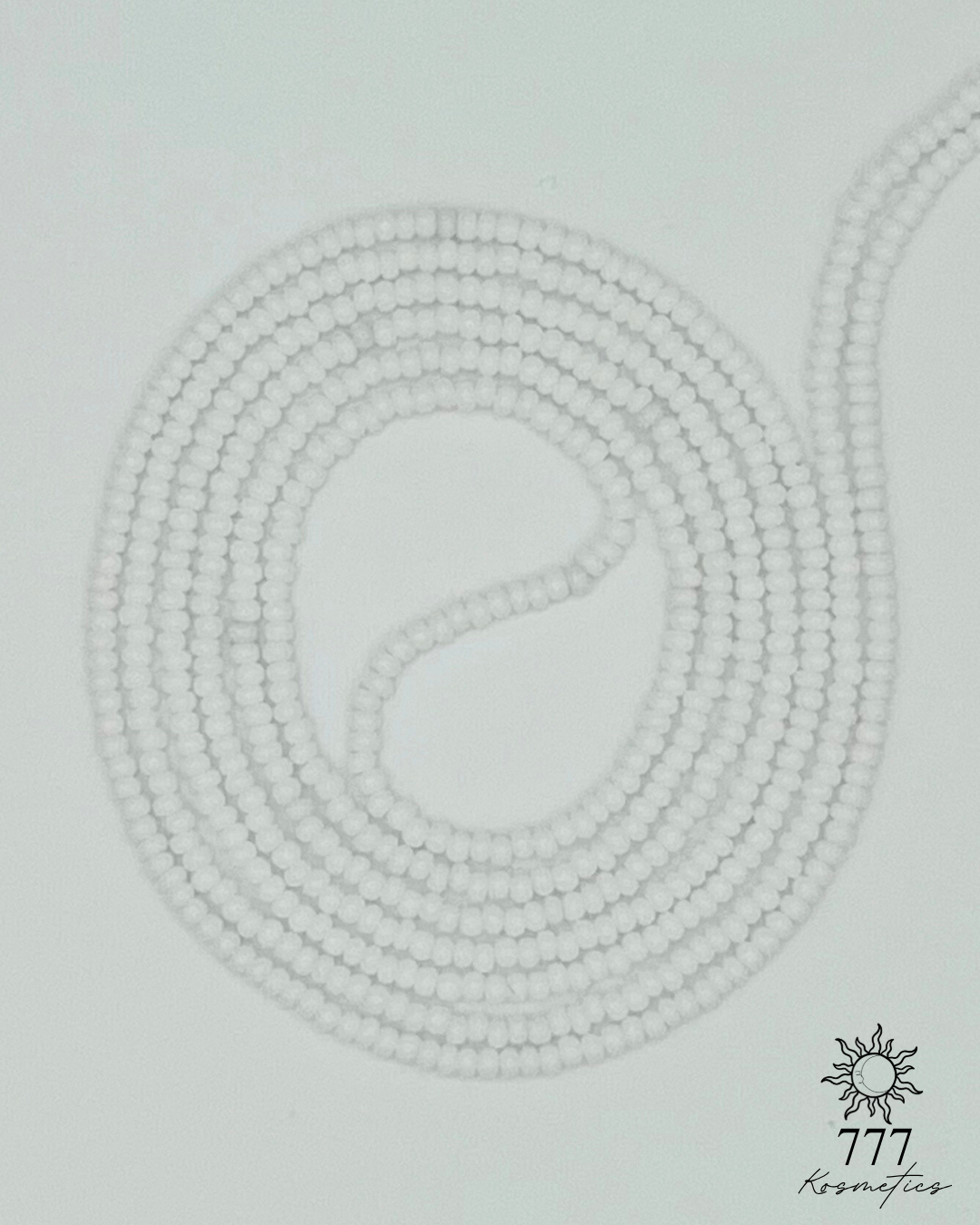 White Waist Beads 